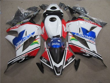 2009-2012 Blue White EUROBET Lee Honda CBR600RR Motorcycle Fairing UK