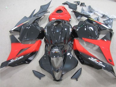 2009-2012 Black Red Honda CBR600RR Bike Fairing UK