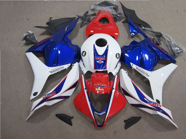 2009-2012 Red White Blue HRC Honda CBR600RR Motorcycle Fairing Kits UK 2009-2012 Red White Blue HRC Honda CBR600RR Motorcycle Fairing Kits UK