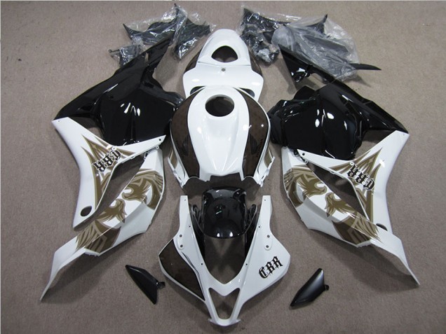 2009-2012 Black White Honda CBR600RR Bike Fairing Kit UK 2009-2012 Black White Honda CBR600RR Bike Fairing Kit UK