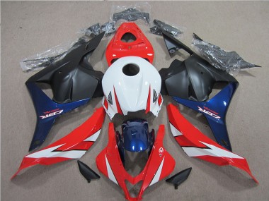 2009-2012 White Red Blue Honda CBR600RR Motorcycle Fairings Kits UK