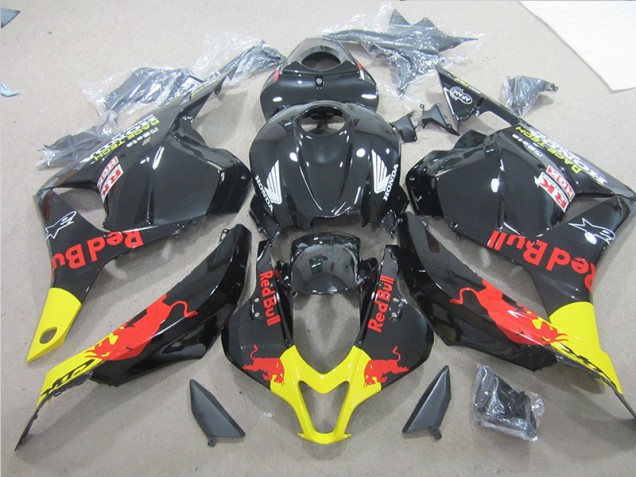 2009-2012 Black Yellow Red Bull Honda CBR600RR Motorbike Fairings UK 2009-2012 Black Yellow Red Bull Honda CBR600RR Motorbike Fairings UK