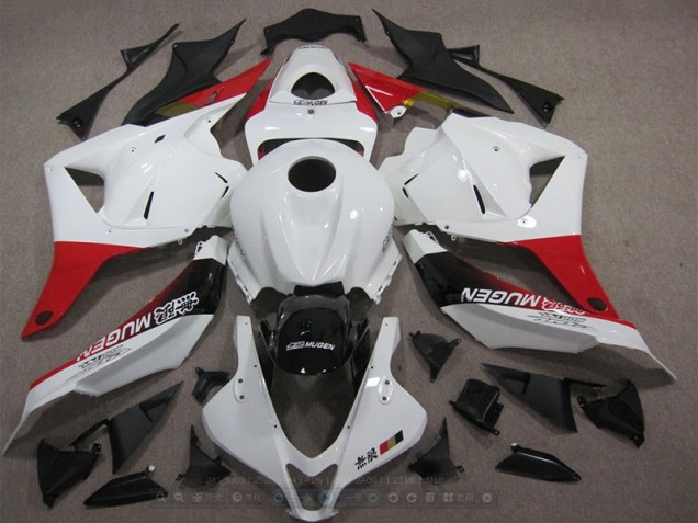 2009-2012 White Red Black Mugen Honda CBR600RR Bike Fairings UK