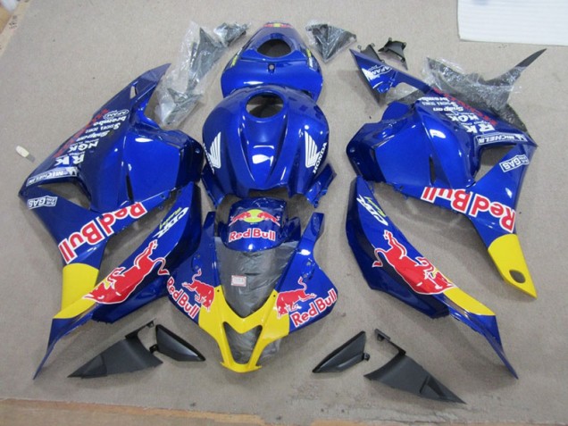 2009-2012 Blue Red Bull Honda CBR600RR Replacement Motorcycle Fairings UK 2009-2012 Blue Red Bull Honda CBR600RR Replacement Motorcycle Fairings UK