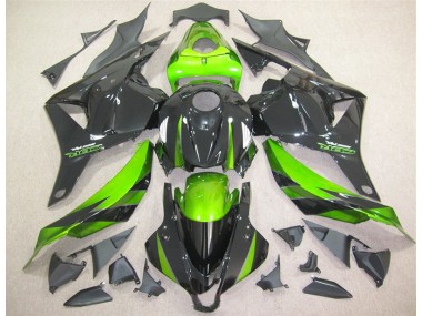 2009-2012 Black Green Honda CBR600RR Bike Fairing Kit UK