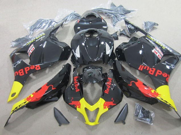 2009-2012 Black Red Bull Honda CBR600RR Replacement Motorcycle Fairing Kits UK 2009-2012 Black Red Bull Honda CBR600RR Replacement Motorcycle Fairing Kits UK