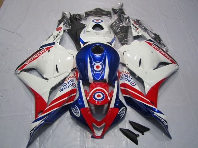 2009-2012 White Blue Red Honda CBR600RR Bike Fairings UK 2009-2012 White Blue Red Honda CBR600RR Bike Fairings UK