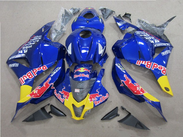 2009-2012 Blue Red Bull Honda CBR600RR Motor Bike Fairings UK 2009-2012 Blue Red Bull Honda CBR600RR Motor Bike Fairings UK