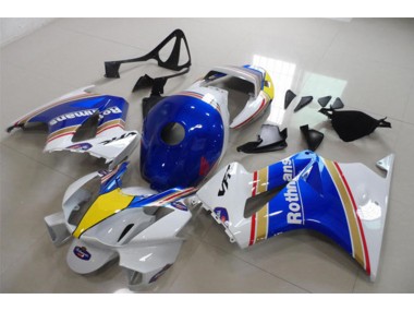 2002-2013 Blue White Rothmans Honda VFR800 Motorcycle Fairing Kits UK