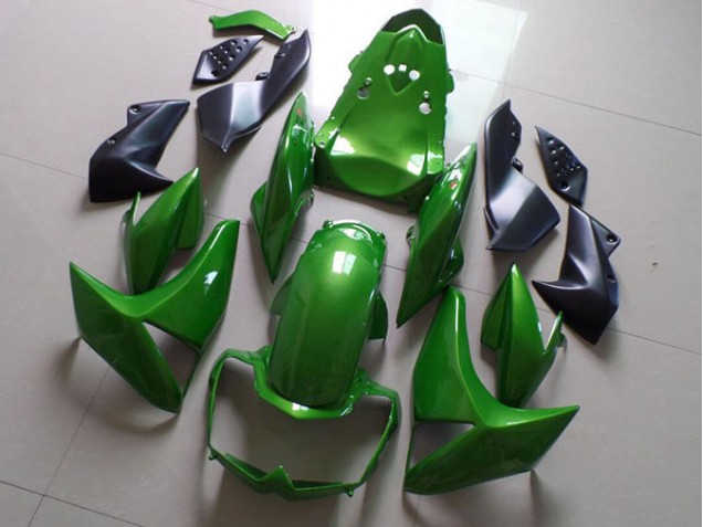2007-2009 Green Kawasaki Z1000 Motorcycle Bodywork UK 2007-2009 Green Kawasaki Z1000 Motorcycle Bodywork UK
