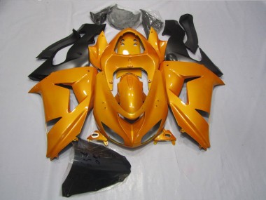 2006-2007 Orange Kawasaki ZX10R Bike Fairing UK