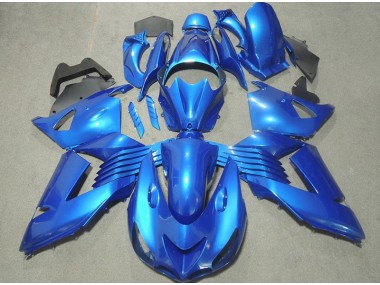 2006-2011 Blue Kawasaki ZX14R ZZR1400 Motorcylce Fairings UK
