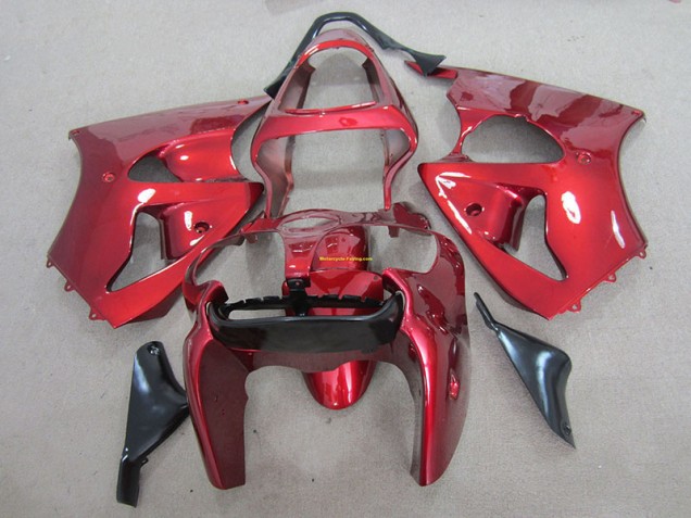2000-2002 Red Kawasaki ZX6R Motorcyle Fairings UK 2000-2002 Red Kawasaki ZX6R Motorcyle Fairings UK