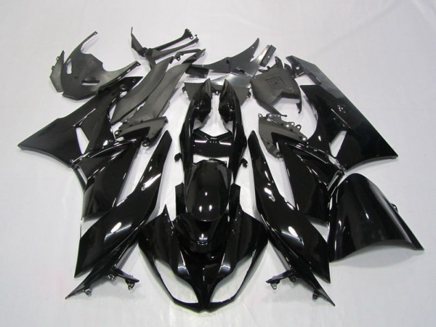 2009-2012 Black Kawasaki ZX6R Motorcycle Fairings UK 2009-2012 Black Kawasaki ZX6R Motorcycle Fairings UK