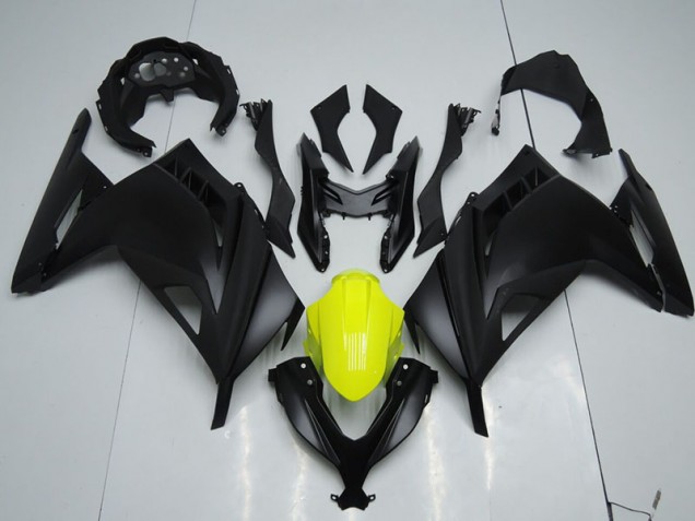 2013-2016 Black Yellow Kawasaki ZX300R Replacement Motorcycle Fairings UK 2013-2016 Black Yellow Kawasaki ZX300R Replacement Motorcycle Fairings UK