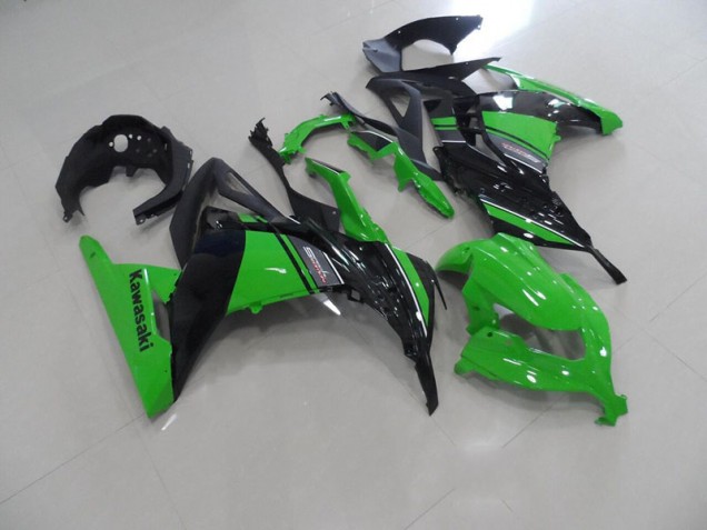 2013-2016 Black Green Kawasaki ZX300R Motorcycle Replacement Fairings UK 2013-2016 Black Green Kawasaki ZX300R Motorcycle Replacement Fairings UK