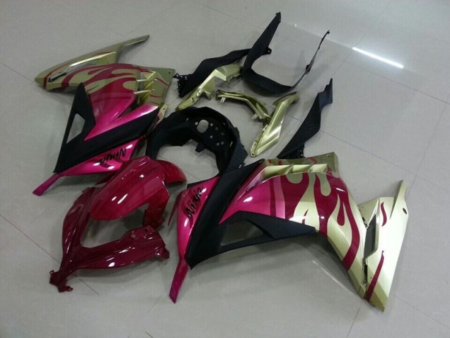 2013-2016 Kawasaki ZX300R Motorcycle Fairings Kit UK 2013-2016 Kawasaki ZX300R Motorcycle Fairings Kit UK