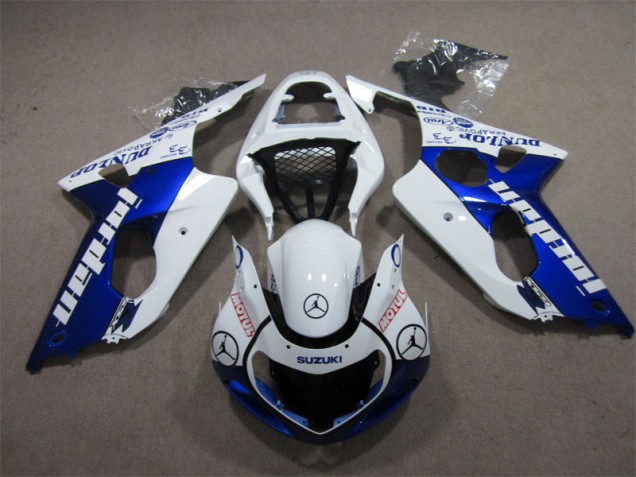 2000-2002 Blue White Jordan Motul Suzuki GSXR1000 Moto Fairings UK 2000-2002 Blue White Jordan Motul Suzuki GSXR1000 Moto Fairings UK