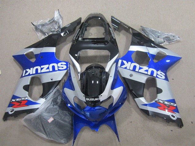 2000-2002 Blue White Decal Suzuki GSXR1000 Motorcycle Fairings UK 2000-2002 Blue White Decal Suzuki GSXR1000 Motorcycle Fairings UK