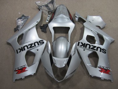 2003-2004 Silver Suzuki GSXR1000 Motorcycle Fairing Kits UK