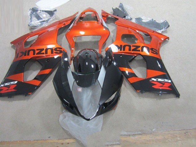 2003-2004 Black Orange Suzuki GSXR1000 Motorbike Fairing UK 2003-2004 Black Orange Suzuki GSXR1000 Motorbike Fairing UK