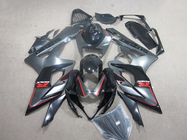 2005-2006 Black Red Suzuki GSXR1000 Motorcycle Fairings Kit UK 2005-2006 Black Red Suzuki GSXR1000 Motorcycle Fairings Kit UK