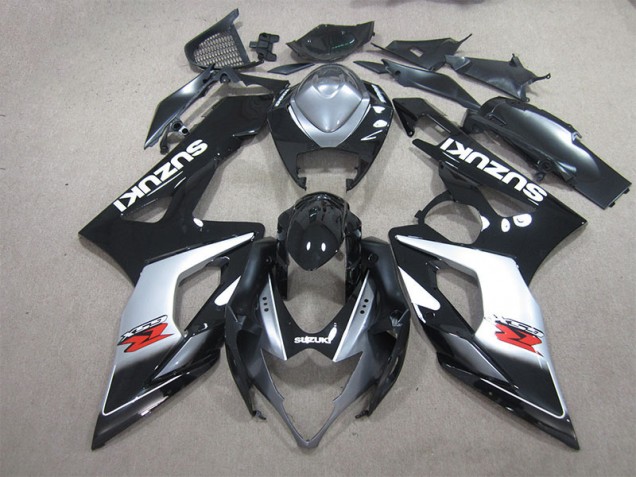 2005-2006 Black White Decal Suzuki GSXR1000 Motorbike Fairings UK 2005-2006 Black White Decal Suzuki GSXR1000 Motorbike Fairings UK