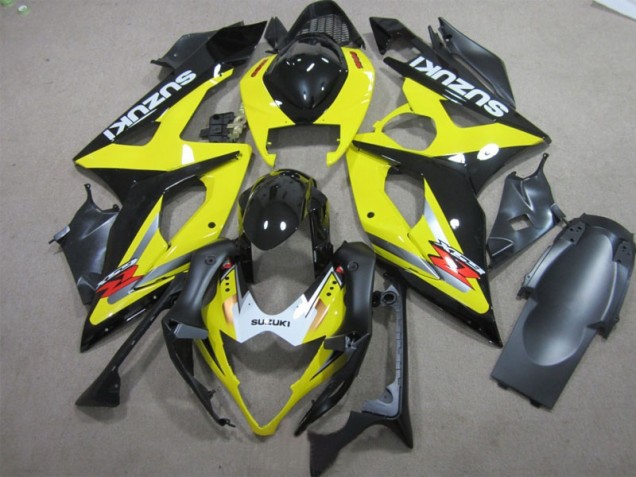 2005-2006 Black Yellow Suzuki GSXR1000 Motor Bike Fairings UK 2005-2006 Black Yellow Suzuki GSXR1000 Motor Bike Fairings UK