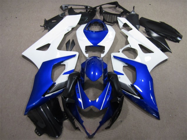 2005-2006 Blue White Suzuki GSXR1000 Motorcylce Fairings UK 2005-2006 Blue White Suzuki GSXR1000 Motorcylce Fairings UK