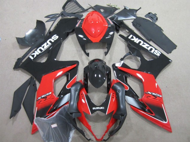 2005-2006 Black Red Suzuki GSXR1000 Motorcycle Fairings UK 2005-2006 Black Red Suzuki GSXR1000 Motorcycle Fairings UK
