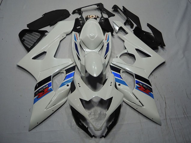 2007-2008 White Blue Suzuki GSXR1000 Bike Fairings UK 2007-2008 White Blue Suzuki GSXR1000 Bike Fairings UK