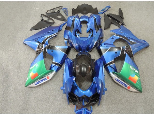 2009-2016 Blue Green JOMO Suzuki GSXR1000 Motorcycle Replacement Fairings UK 2009-2016 Blue Green JOMO Suzuki GSXR1000 Motorcycle Replacement Fairings UK