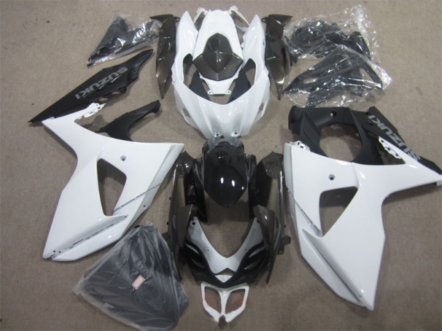 2009-2016 White Black Suzuki GSXR1000 Motorcycle Fairing UK 2009-2016 White Black Suzuki GSXR1000 Motorcycle Fairing UK