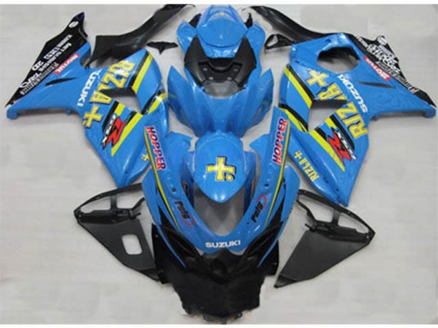 2009-2016 Blue Rizla Hopper Suzuki GSXR1000 Bike Fairings UK 2009-2016 Blue Rizla Hopper Suzuki GSXR1000 Bike Fairings UK