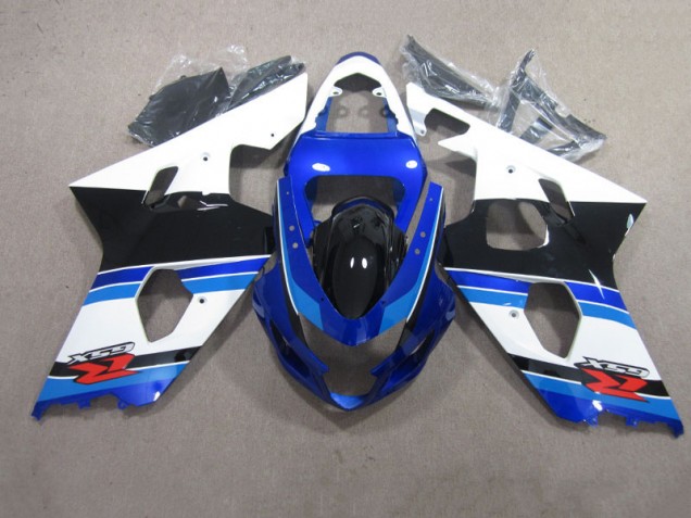 2004-2005 Blue White Suzuki GSXR600 Motor Fairings UK 2004-2005 Blue White Suzuki GSXR600 Motor Fairings UK