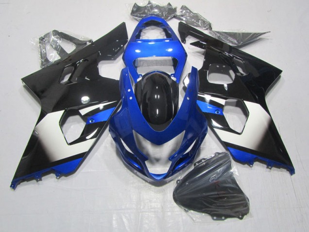 2004-2005 Black Blue Suzuki GSXR600 Motorcylce Fairings UK 2004-2005 Black Blue Suzuki GSXR600 Motorcylce Fairings UK