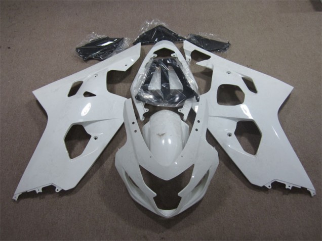 2004-2005 White Suzuki GSXR600 Bike Fairings UK 2004-2005 White Suzuki GSXR600 Bike Fairings UK