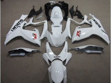 2006-2007 White Suzuki GSXR600 Motorcyle Fairings UK
