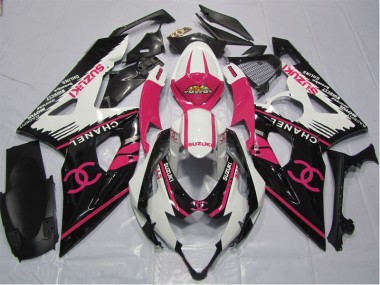 2006-2007 Pink Chanel Suzuki GSXR600 Bike Fairings UK