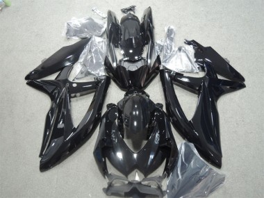 2008-2010 Black Suzuki GSXR600 Motorcycle Fairings Kits UK