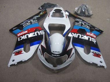 2001-2003 White Blue Red Motul Suzuki GSXR750 Motorbike Fairing UK