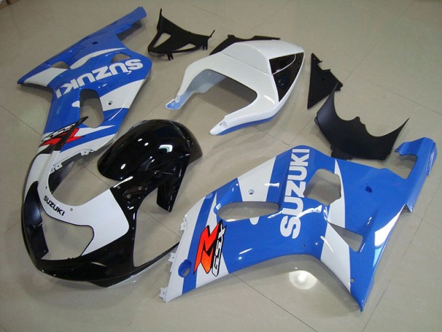 2001-2003 Blue White Suzuki GSXR750 Bike Fairings UK 2001-2003 Blue White Suzuki GSXR750 Bike Fairings UK