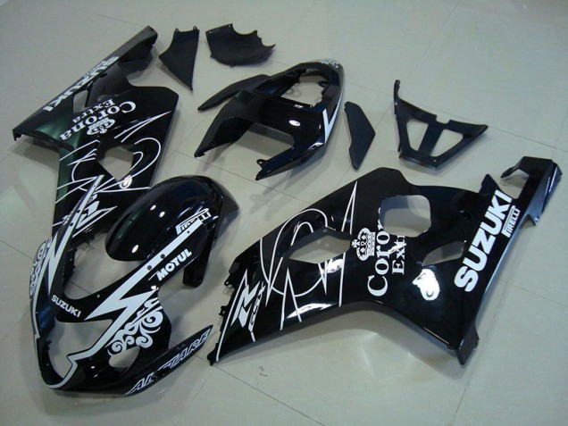 2004-2005 White Corona Extra Motul Suzuki GSXR750 Motorbike Fairing UK 2004-2005 White Corona Extra Motul Suzuki GSXR750 Motorbike Fairing UK