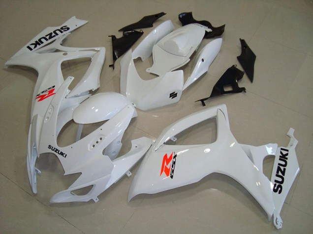 2006-2007 White Suzuki GSXR750 Motor Fairings UK 2006-2007 White Suzuki GSXR750 Motor Fairings UK