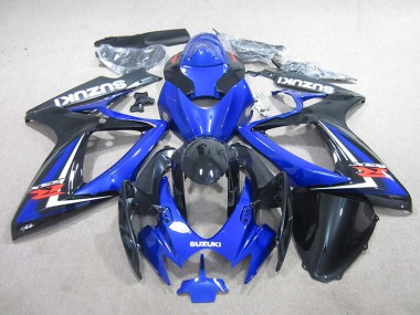 2006-2007 Blue Black Suzuki GSXR750 Motorbike Fairing UK