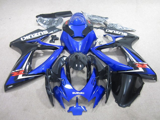 2006-2007 Blue Black Suzuki GSXR750 Motorbike Fairing UK 2006-2007 Blue Black Suzuki GSXR750 Motorbike Fairing UK