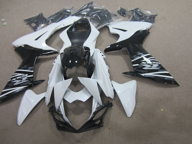 2011-2021 White Black Suzuki GSXR750 Motorcycle Fairing Kit UK 2011-2021 White Black Suzuki GSXR750 Motorcycle Fairing Kit UK