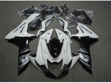 2011-2021 White Black Suzuki GSXR750 Bike Fairings UK