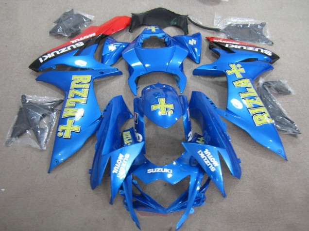 2011-2021 Blue Yellow Rizla Suzuki GSXR750 Motor Bike Fairings UK 2011-2021 Blue Yellow Rizla Suzuki GSXR750 Motor Bike Fairings UK