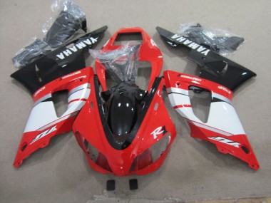 1998-1999 Black Red White Decal Yamaha YZF R1 Motorbike Fairing UK